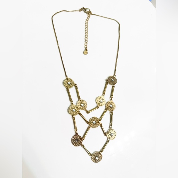 LC Lauren Conrad Jewelry - Lauren Conrad gold tone boho statement necklace